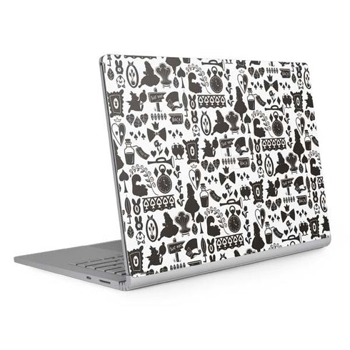 Disney Alice in Wonderland (animated) Silhouette Pattern Surface Book 2 15in Skin